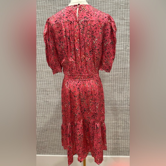 🖤 BOSS Floral-Print Puff-Sleeves Dress 🖤 - Picture 5 of 6